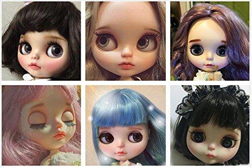 YR EARTH Custom Blythe Practice Face Parts S075 (Set of 2 White Skin)