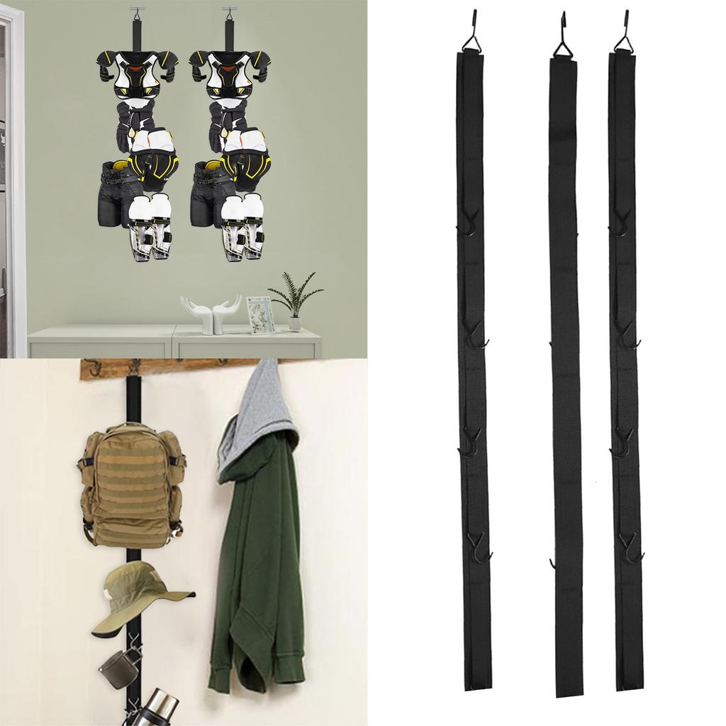 Hockey Equipment Drying Rack Portable Hockey Gear Hanger Ice Hockey Equipment Organizer for Ice Hockey Skating Baseball