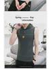 Men's Sleeveless Summer Sports Hoodie Vest