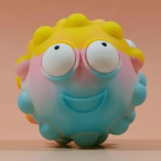 Popping Eye Expression Ball Toy Stress Relief Push Bubble Ball Squeeze Toy Decompression Stress Ball Fidget Toy