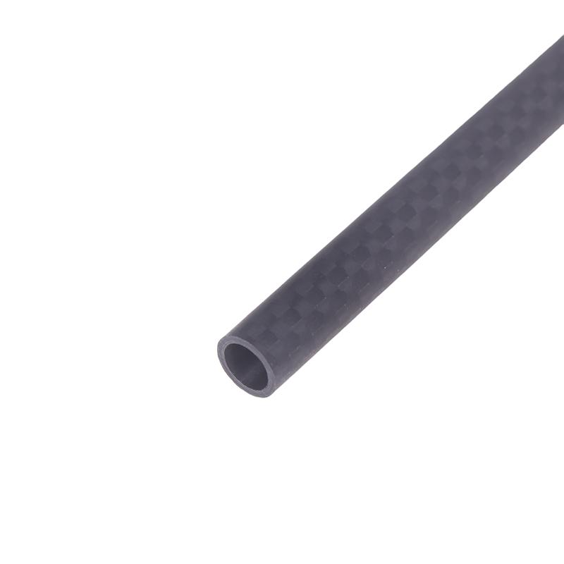 1 Stück Schlichtes Mattes Kohlefaserrohr Drohnenzubehör Außendurchmesser 6*4mm 8*6mm 10*8mm Länge 500mm Fabrik CNC-Zuschnitt