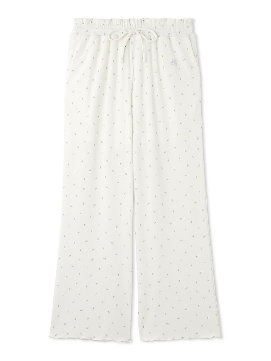 

Gelato Pique Маленький цветочный принт Длинные брюки PWCP244276BLUF синий