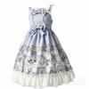 Sladké Lolita Jsk Šaty Dámské Harajuku Kawaii Kreslený Potisk Krajka Volán Mašle Bez Rukávů Párty Šaty Dívčí Princezna Mini Vestidos