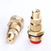 Heavy Duty Twist Hose Nozzle Adjustable 1/2 Jet Sweeper Nozzle for Car Wash Watering Gardens High Pressure Brass Nozzle