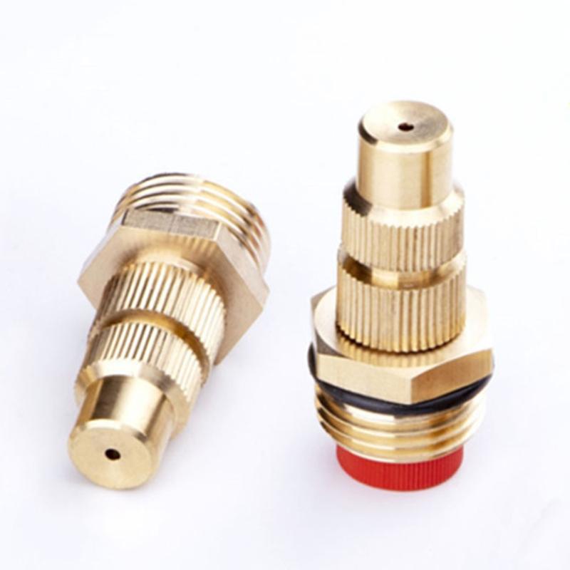 Heavy Duty Twist Hose Nozzle Adjustable 1/2 Jet Sweeper Nozzle for Car Wash Watering Gardens High Pressure Brass Nozzle