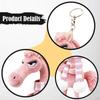 Horse Toy Keychain Decor Chinese Year Decoration