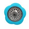Flower Shape Sink Drains Cover Large Capacity Plastic Sink Sewer Easy Cleaning Bathroom Drainage Trap for Kitchen Bathroom