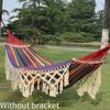 2 in 1 Hammock And Swinging Chair Outdoor Camping Swing Hammock Frame Portable Indoor-Outdoor Adjustable Folding Single Bracket