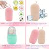Reusable Ice Roller For Face And Eye Facial Beauty Ice Roller Skin Care Tools Ice Facial Cube Silicone Ice Mold Beauty Cooling