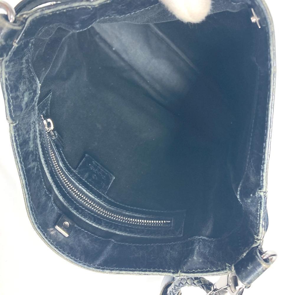 Gucci 109106 GG Logo Bag Crossbody Shoulder Bag GGCanvas/Leather Black