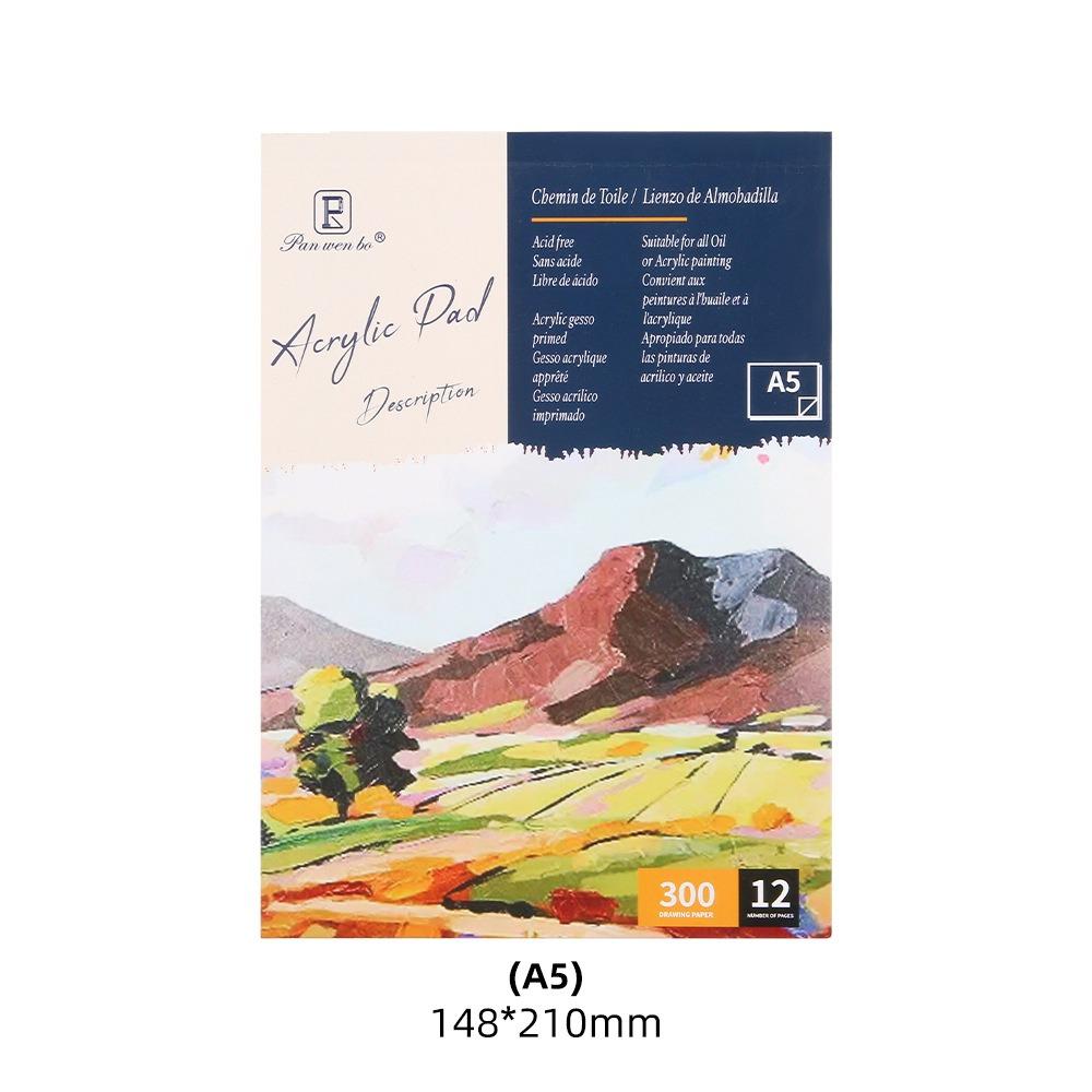 Professional A3/A4/A5 Coil Sketchbook Spiral Bound 24 Sheets Thick Drawing Paper Eco-Friendly Acid Free Artist Sketch Pad Sketch
