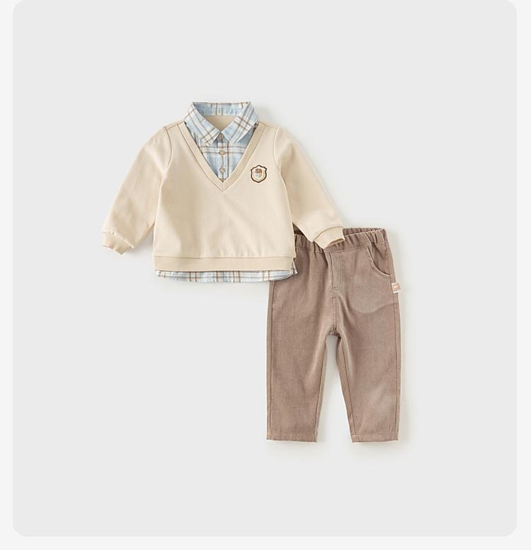 David Bella Boys' Spring Vacation Two-Piece Set