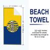 Hellas Verona Fc Print Beach Towel, Large Soft Quick Dry Towel for Beach Camping Swimming
