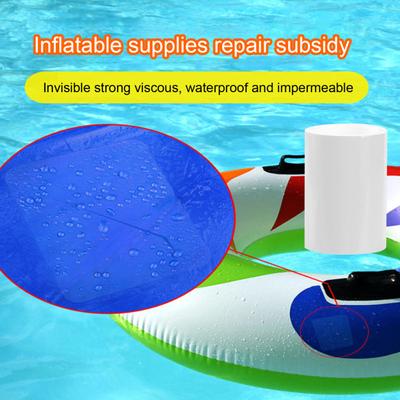 1 Roll Repair Patch Self-Adhesive Strong Adhesion Waterproof Clear Inflatable Swimming Pool Umbrella