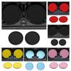 Long Lasting Car Cup Coaster 2Pcs Dust Proof Soft Glue Car Cup Holder Mat