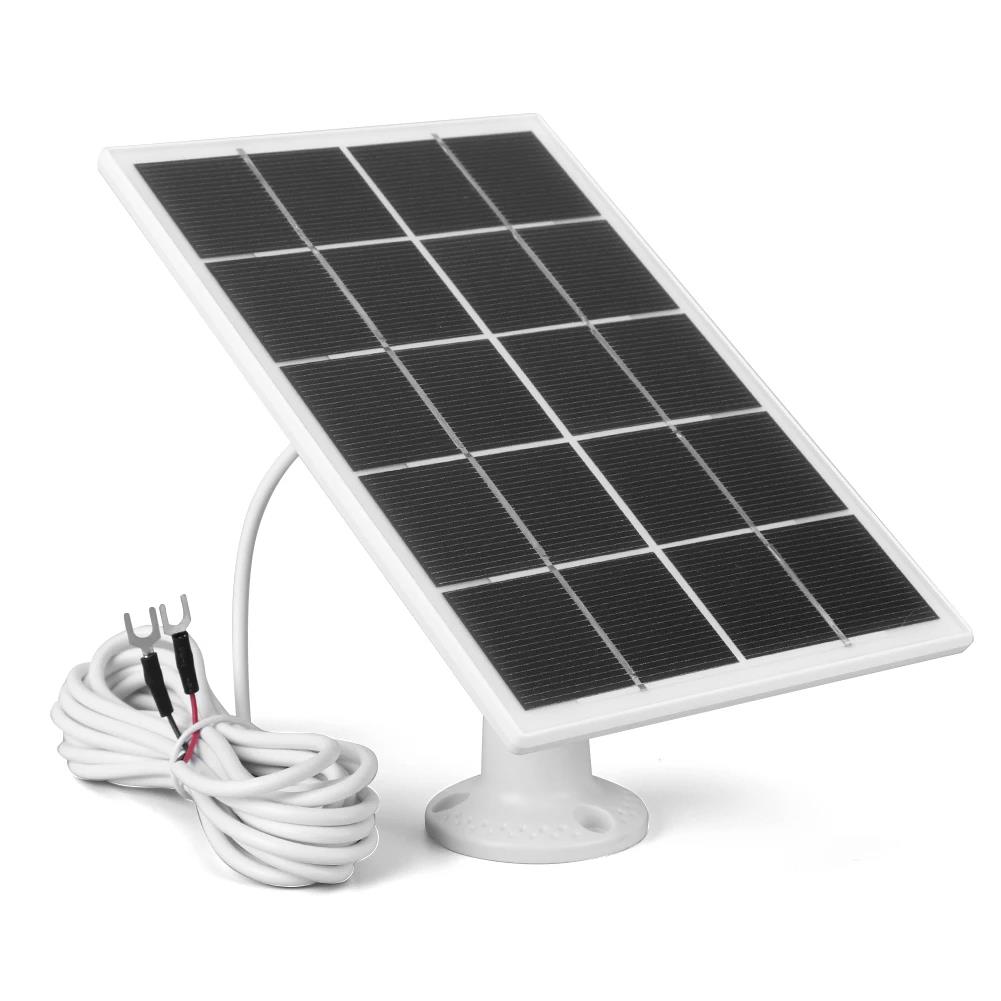 4W 5V Solar Charger IP65 Waterproof Solar Panel Charger 9.8Ft Charging Cable Solar Panel for Ring Video Doorbell 4 3 3 Plus 2 4