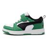 Puma Rebound V6 Chaussures de Skate pour Enfants Confortables et Polyvalentes à Tige Basse Baskets pour Enfants Vert 397419-05