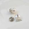 5pcs Imitation Pearl Plastic Snap Button  No Sewing Adjustable Buckle Ring Shirt Decoration  Clothing and Coat Fixing Button