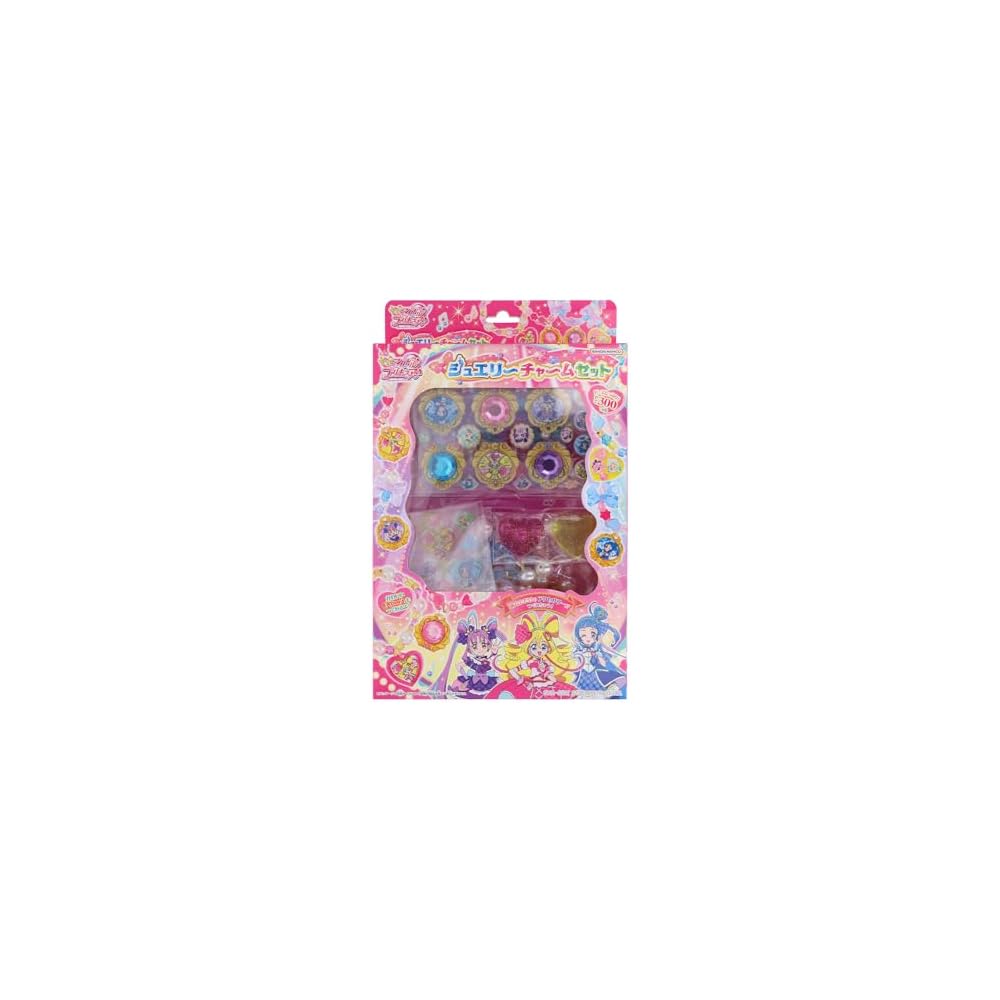 Sunstar Jewelry Charm Set Kimi to Idol Precure 3494360A Accessories for Kids