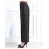 Women's Nine-point Wide-leg Spring Autumn New High-waist Striped Casual Pants
