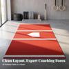 Baseball Batting Mat with Home Plate Stable Reinforced