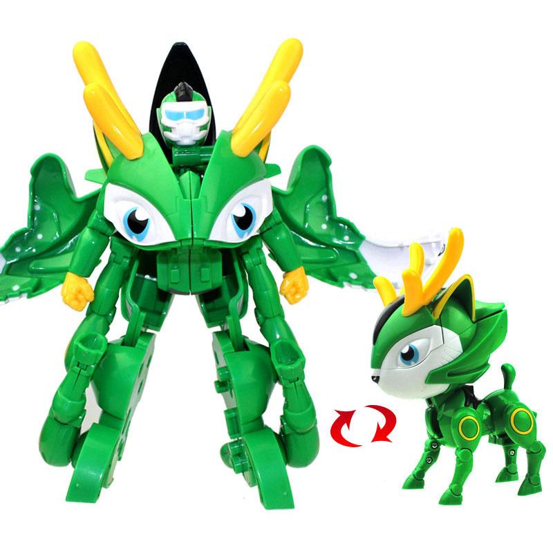 New GGBOND Deformation Robot Tigers Action Figures GG BOND Transformation Deer Crane toys for children gift Brinquedos