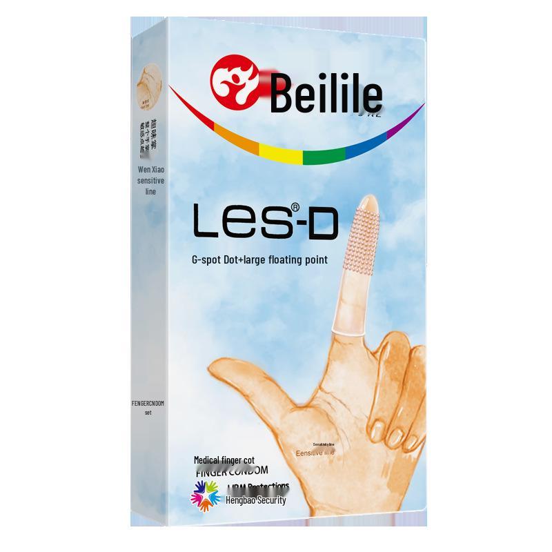 Beilile Thin & G-Spot Condoms with Finger Cots, Black King Kong Series - Adult Intimate Products.