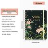 2026 English Student Weekly A5 Planner Coil Notebook