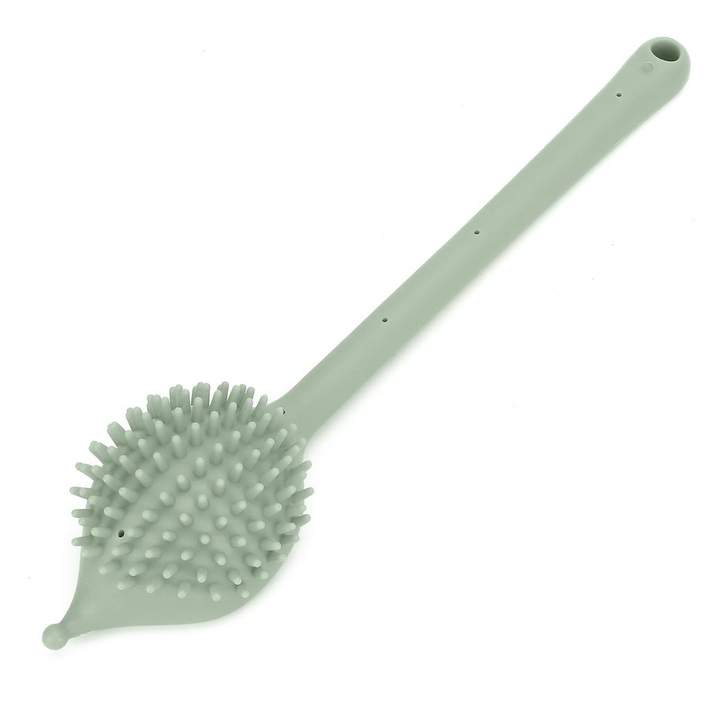 Doppelseitiger Meridian Klopfmassagegerät Fitness Silikon Lindert Müdigkeit Körper Klopfmassagegerät Grün