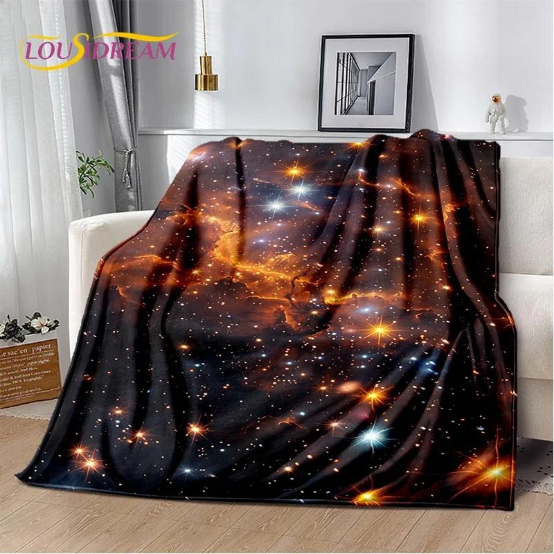 Gift Universe Space Stars Black Hole Galaxy Earth Milky Way Soft Blanket,Soft Throw Blanket for Home Bedroom Bed Sofa Cover Kid