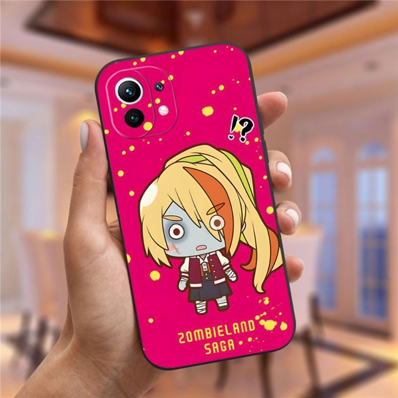 Funda de Teléfono Zombie Land Saga Para Xiaomi 9T 9SE 9 12 11T 10 11 11i Lite Ultra Note10 Poco M3 F3 F4 M4 X4 GT Pro Cubierta Trasera