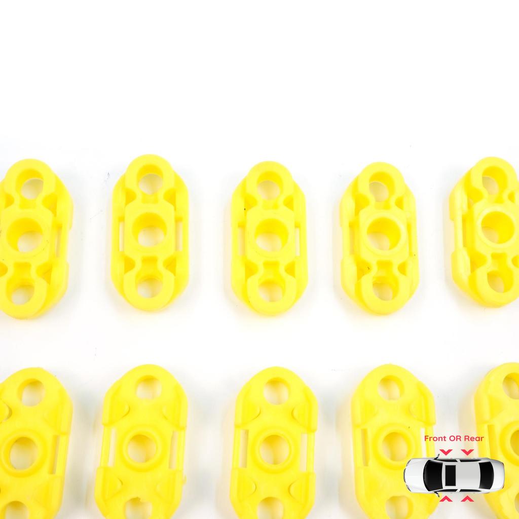 BWR19-1 10 Stück Fensterheber Führungsklammern für Buick Pontiac Oldsmobile Impala Cadillac GM Saab 20369894 20369895