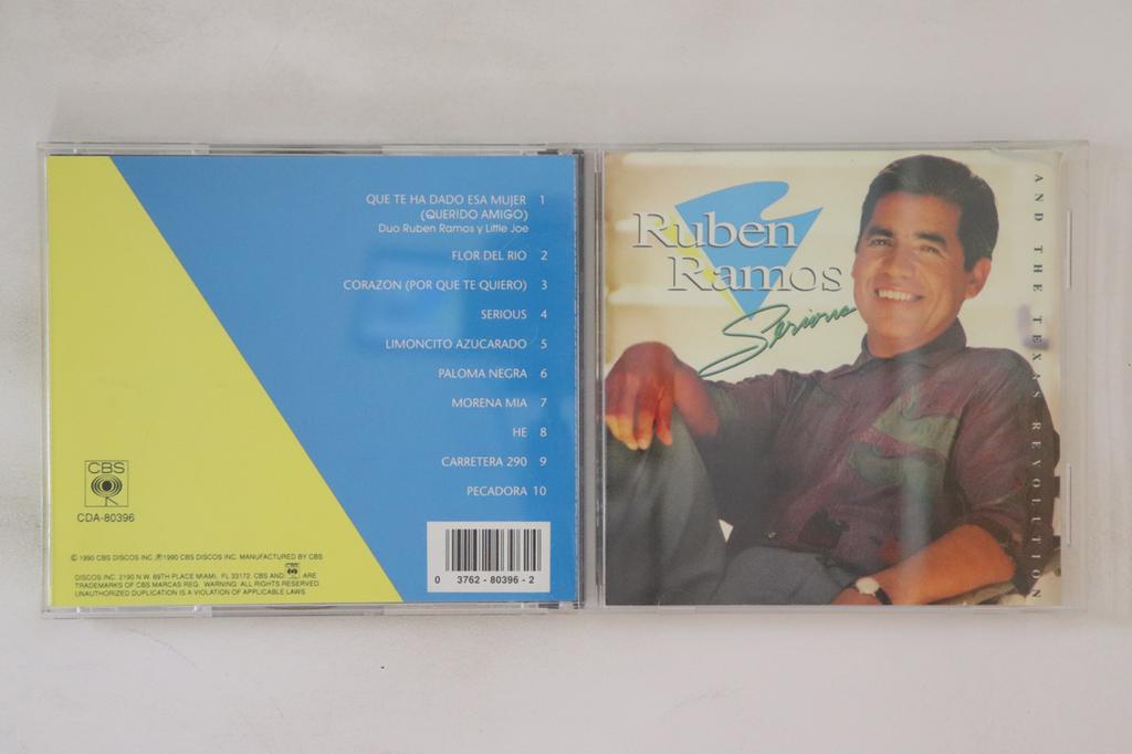 CD RUBEN RAMOS  Serious CDA80396 CBS DISCOS INT 1990 US Latin Used