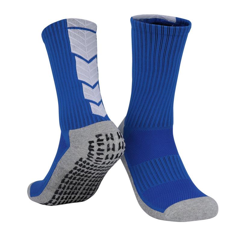 Men'S Dispensing Football Socks Men'S Professional Training Sports Socks Towel Bottom Breathable Medium Tube Socks Non-Slip Socks