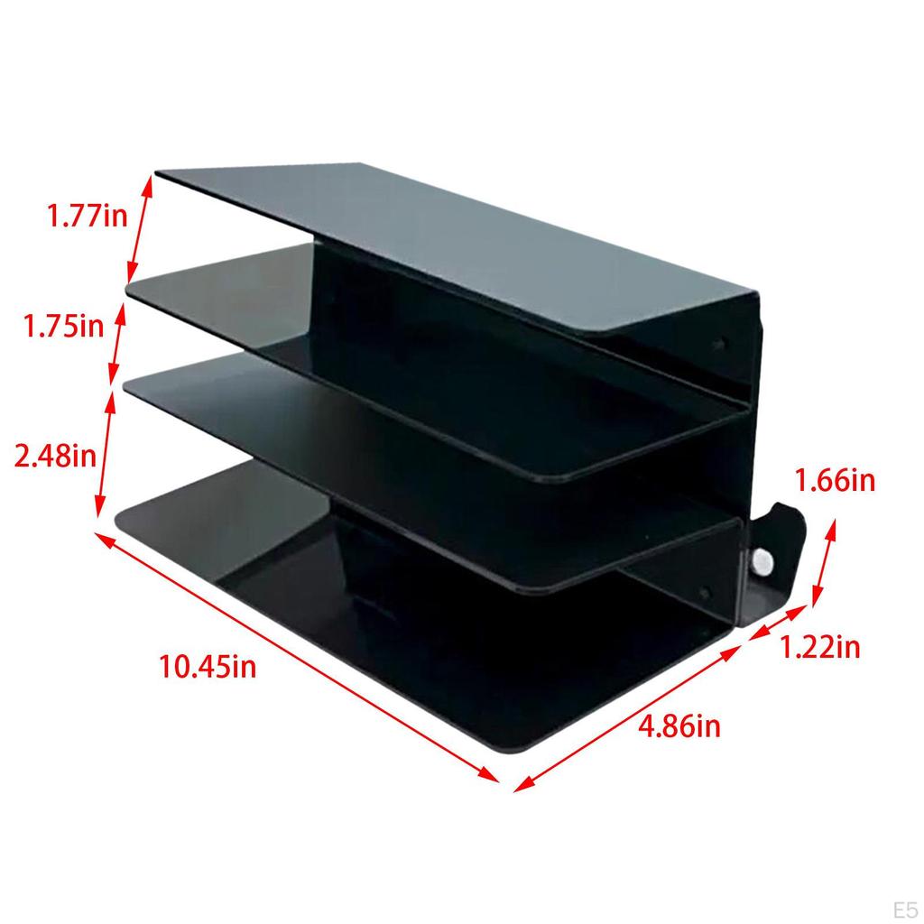 Keyboard Mice Storage Rack Computer Holder Shelf Acrylic Desktop Organizer