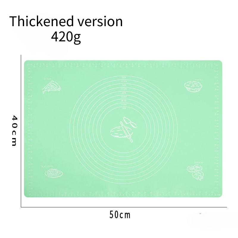 40x50CM Silicone Baking  Mat Kneading Dough Mat Pizza Cake Sheet Liner Kitchen Cooking Grill Gadgets Bakeware Table Mats Pad Pastry Tools