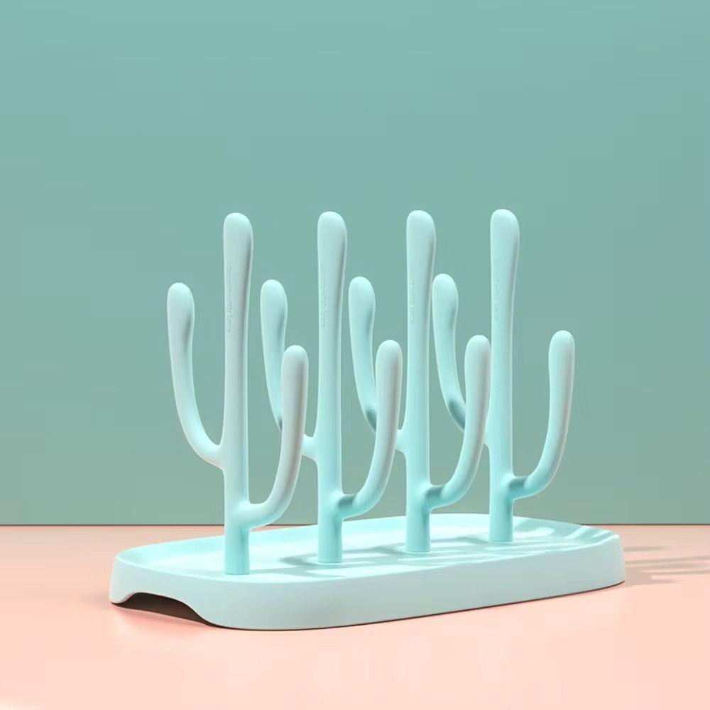 High Quality Baby Bottle Drying Stand Space-saving Water Bottle Dryer Tray Nipple Drying