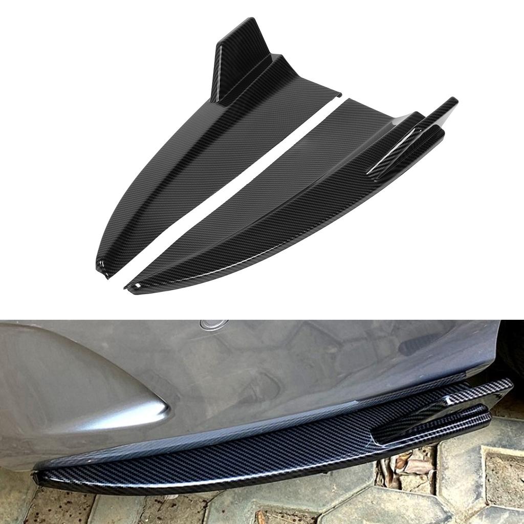1 Pair Rear Bumper Side Splitter Left Right Replacement for   C‑Class Variant Wagon  05  ‑Line C43 2015 to 2021