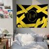 Pop Band TTwenty One Pilots Printed Large Wall Tapestry Indian Buddha Wall Decoration Witchcraft Bohemian Hippie Wall Art Decor