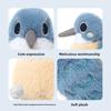 Cute Plush Toy Colorful Bird Family Fluffy Stuffed Soft Plush Vibrant Bird Toy Stuffed Animal for Kids Home Decor Birthday Gifts