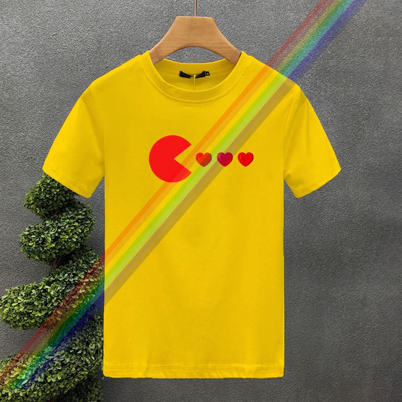 2025 Funny Summer Fashion Trend Cotton Print Fashion High-end Brand Loose For Men's/ Women's Fashion Brand Short Sleeve T-shirt