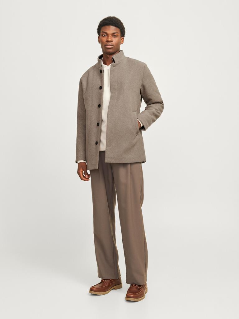 Jack & Jones Jjeharrison Wool Jacket Sn (12258674) Blend Jacket Sn (12258674) Greige