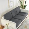 Jacquard Sofa Seat Cover Plain Stretch Couch Cushion Case Folar Fleece Solid Sofa Covers Living Room Sofa Furniture Protector