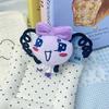 Tamagotchi Plush Keychain Featuring Chibi Angel And Sumo Gijimas For Gift Enthusiasts