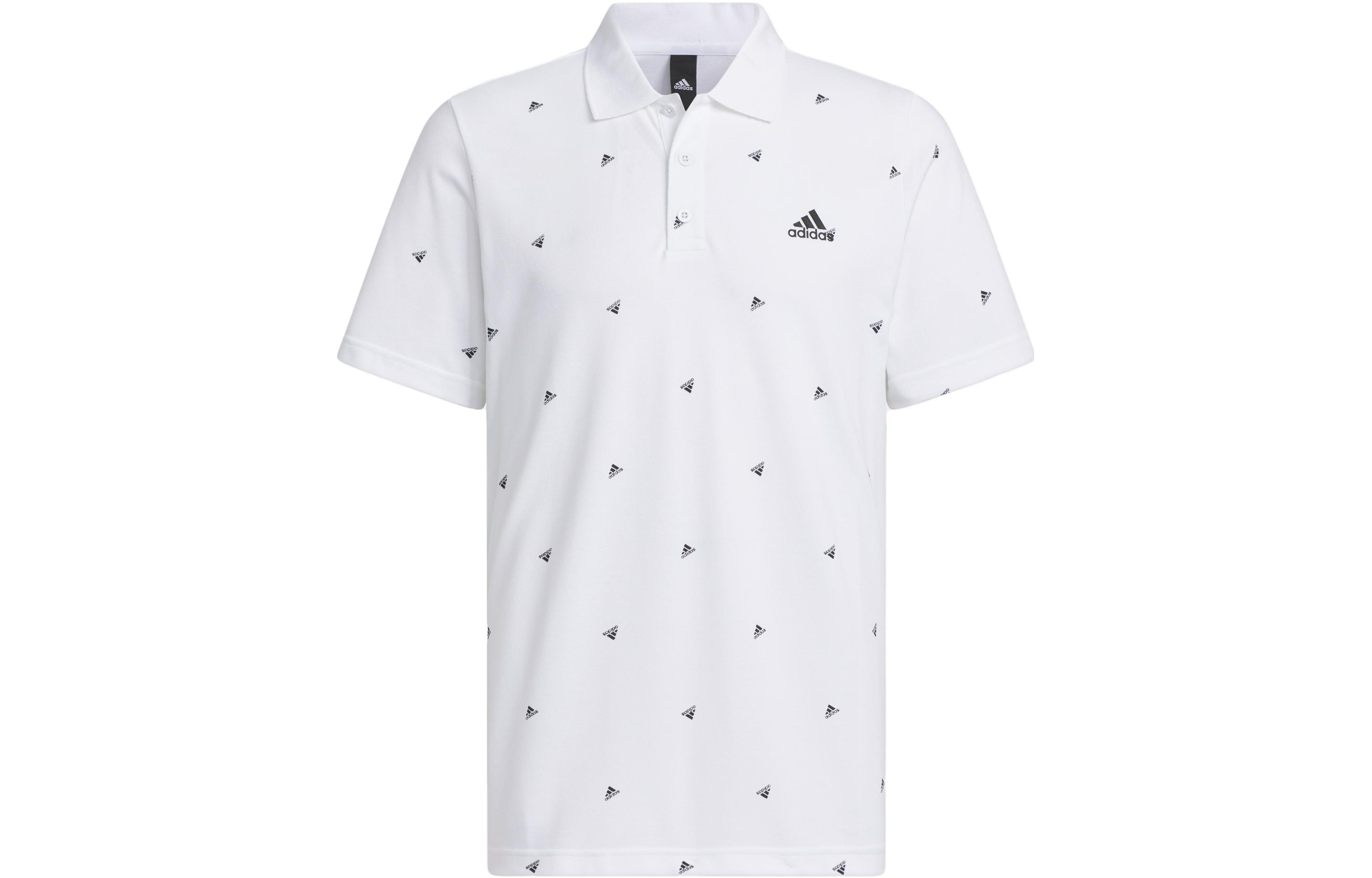 Adidas Future Icons Polo Shirts Men s White Polo Collar Moderate Straight Fit IA8154 XXL