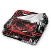 Anime Berserk Warm Blanket  Kids Plush Bedding Throws Street Trend Living Room Flannel Bedspread Sofa Bed Cover