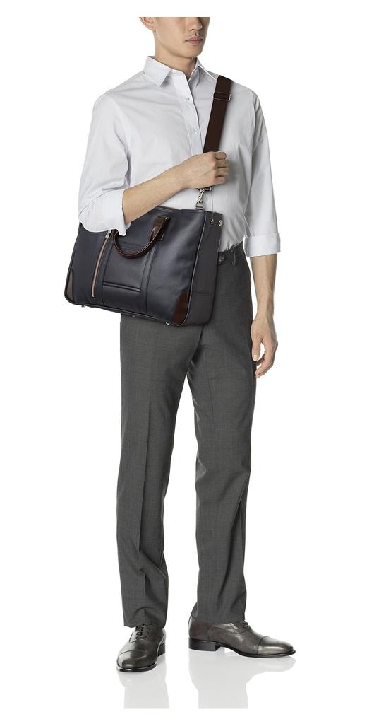 Evawin in Business Fits A4 Size Navy "Made Japan" Bag, Water-Repellent, Documents, 21598,