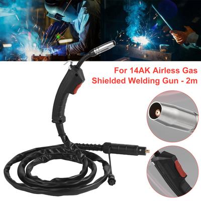 Semiautomatic F180 180A FLUX MIG Welding Gun 2-meter MIG Welding Gun Torch Stinger Small Welding Machine Flux Cored Wire