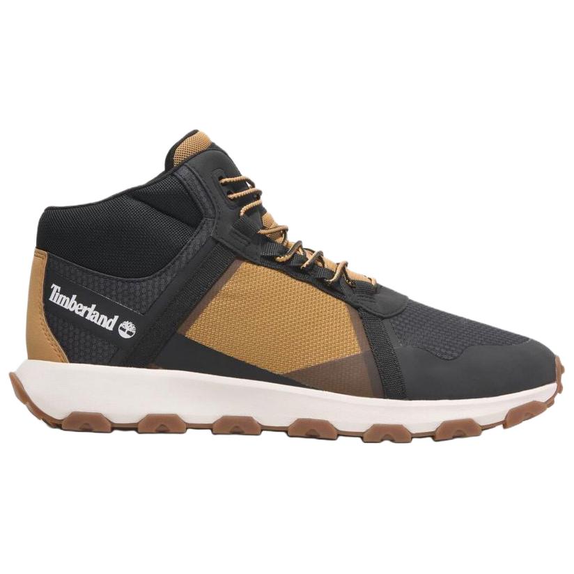 Timberland Pantofi bărbați Winsor Trail Material Moale Confortabil Antiderapant Durabil Mid Top Exterior Funcționali Pantofi Bărbați Negru Maro A41W7EDM
