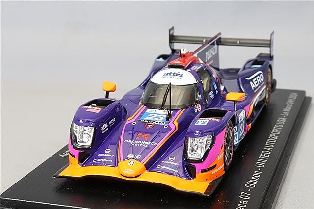 SPARK ORECA 07 GIBSON UNITED AUTOSPORTS USA 2024 Le Mans 24H 1/43 #23 B.Keating/F.Albuquerque/B.Hanley